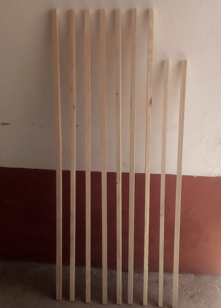 Listones Madera Mosquitera